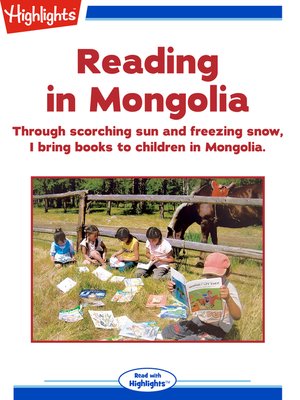 cover image of Reading in Mongolia